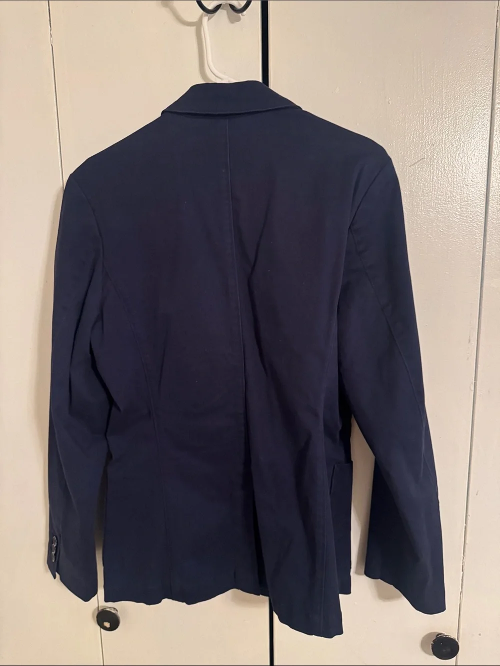 Navy Men's Casual Blazer - Unbranded